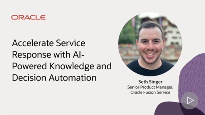 Accelerate Service Response with AI-Powered Knowledge and Decision Automation
