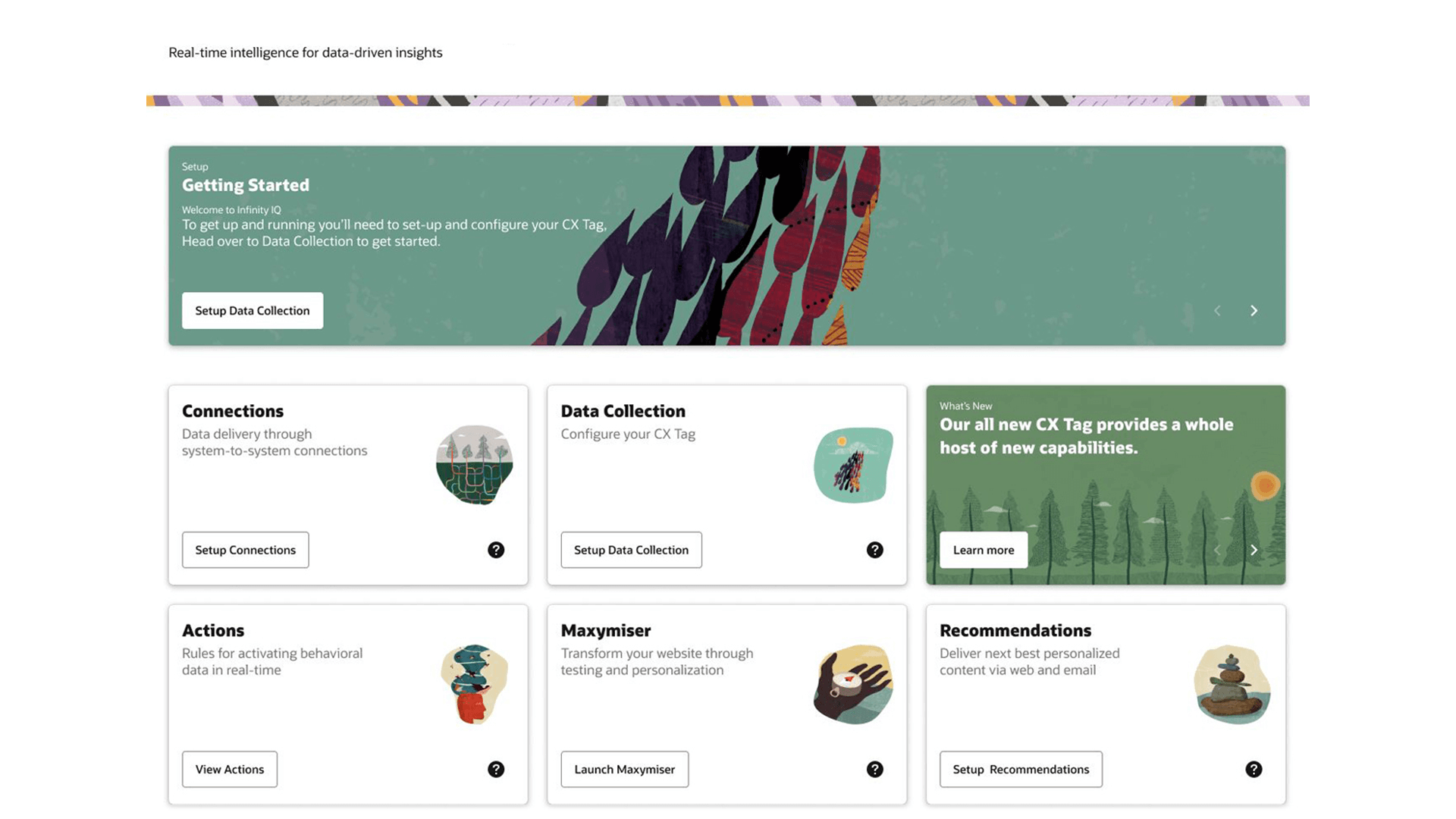Get started with Oracle Infinity