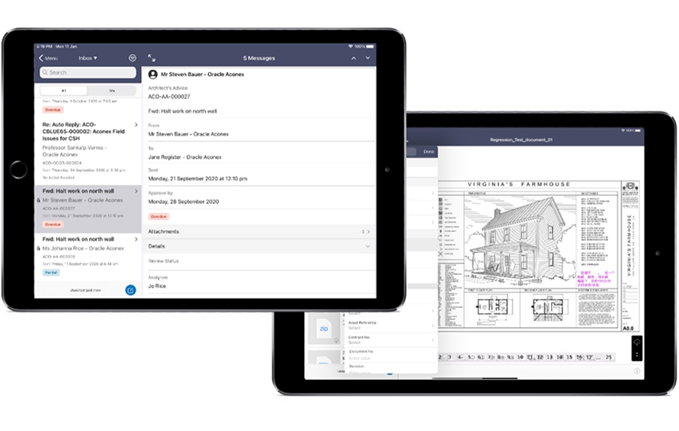 Automate and standardize any inspection process with Aconex Field