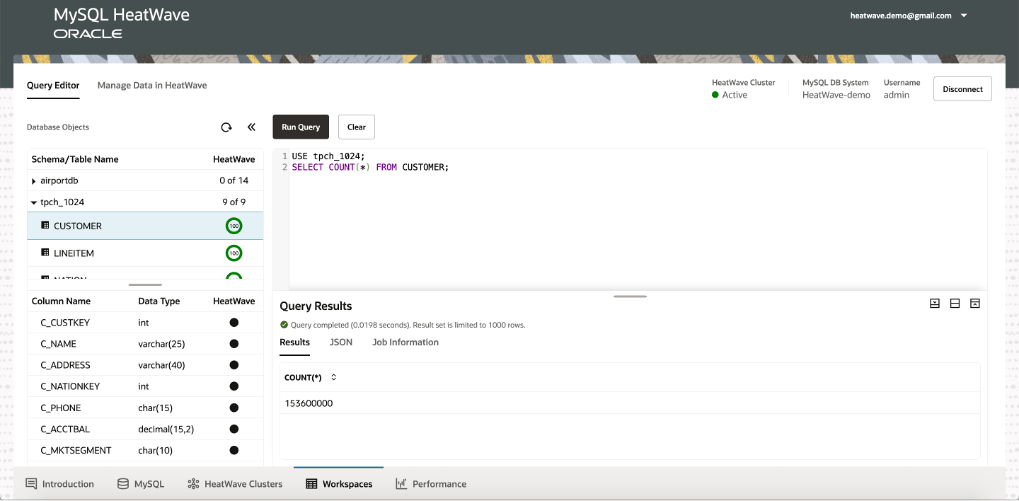 Create DB System - Step 3