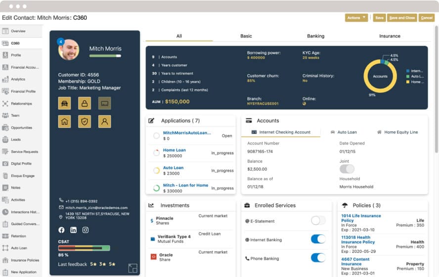 CDP for the banking industry