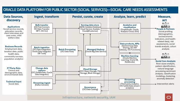 Public sector—social services needs assessments diagram, description below