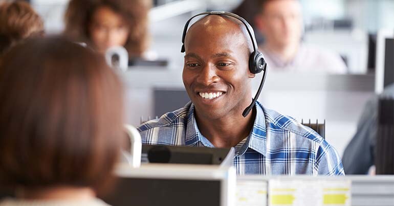 customer service agent image