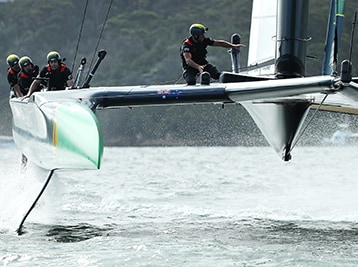 See how Oracle helps SailGP boost team performance and wow fans